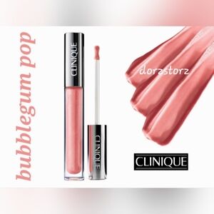 CLINIQUE Pop Plush Creamy Lip Gloss *BUBBLEGUM POP* / 0.11 oz / New in box